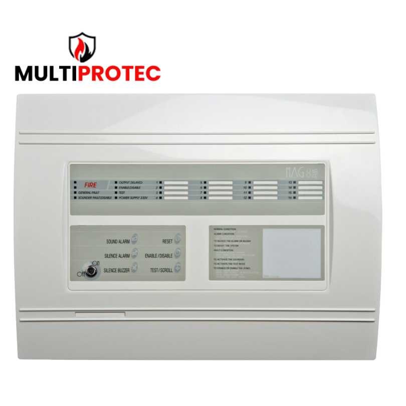 Centrale détection incendie conventionnelle -MAG8P- maroc